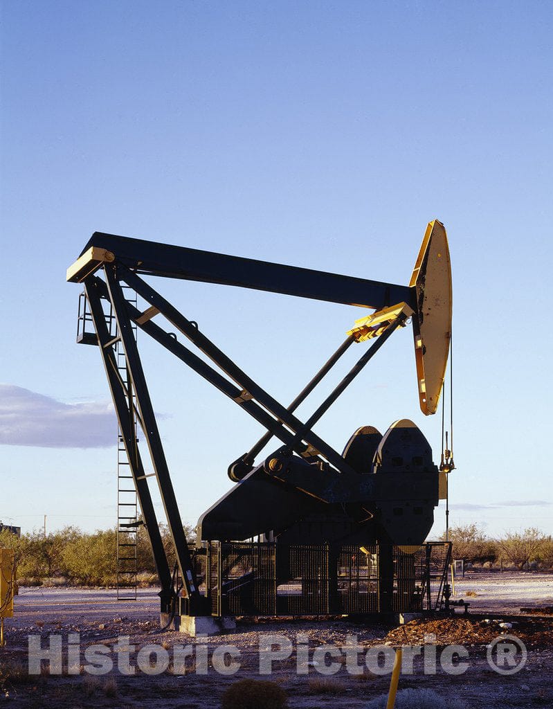 Texas Photo - Pumpjack in Rural Texas