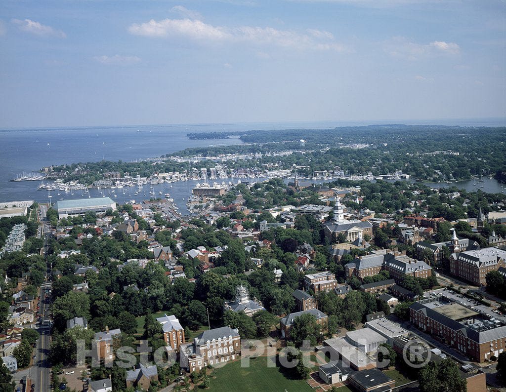 Annapolis, MD Photo - Aerial View of Annapolis, Maryland