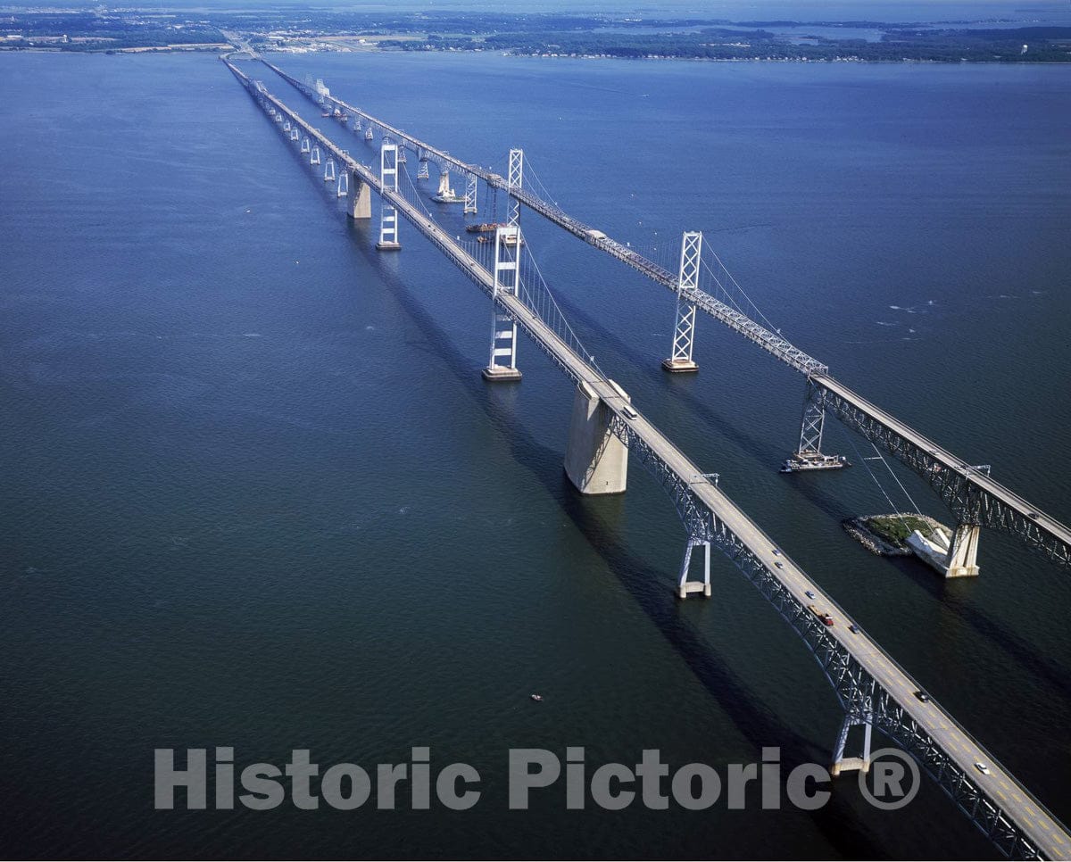 Annapolis, MD Photo - Chesapeake Bay Bridge from Annapolis to Maryland's Eastern Shore