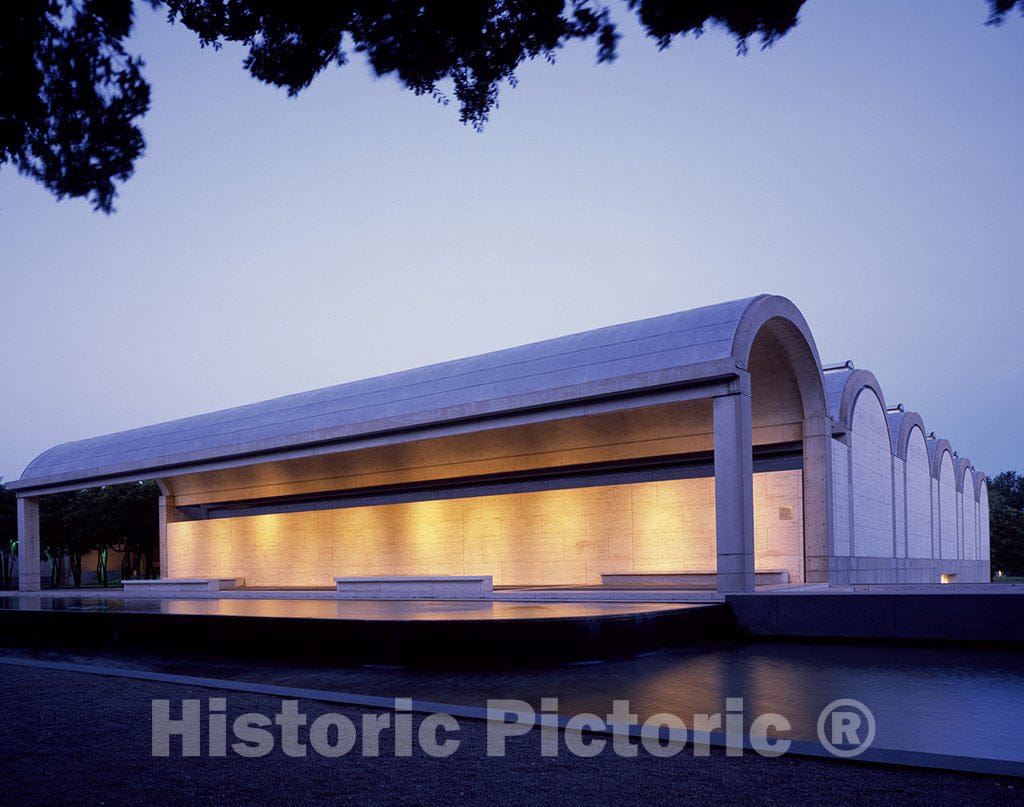 Fort Worth, TX Photo - Kimbell Art Museum, Fort Worth, Texas