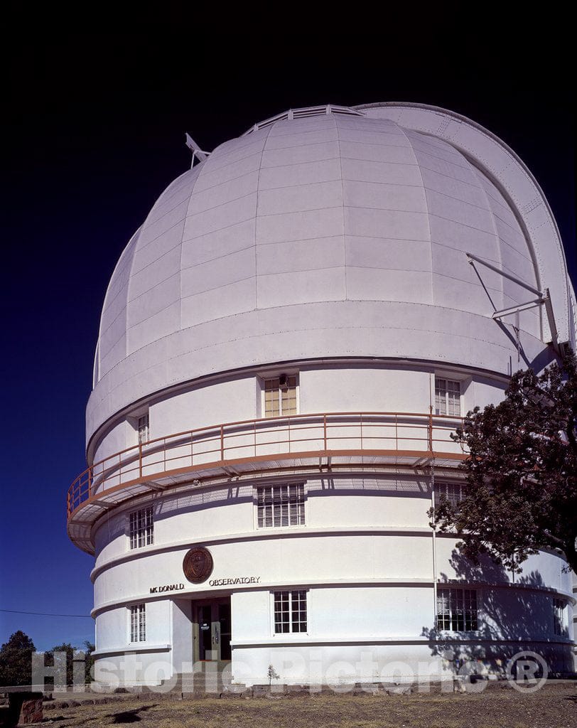 Fort Davis, TX Photo - McDonald Observatory, Operated by The University of Texas at Austin, and Located in Fort Davis, Texas