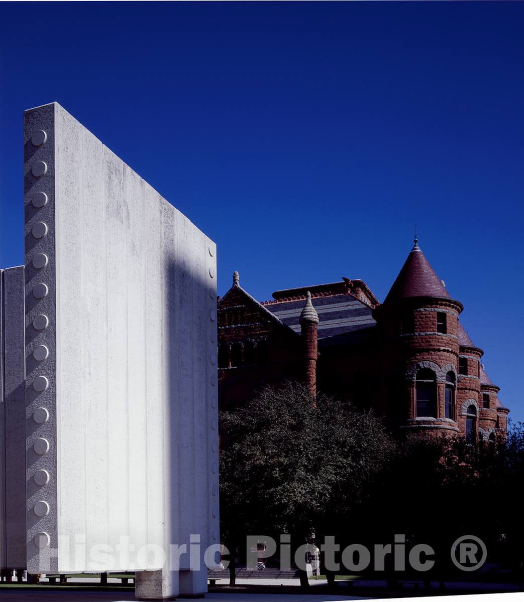 Photo - Memorial to President Kennedy, Dallas, Texas- Fine Art Photo Reporduction