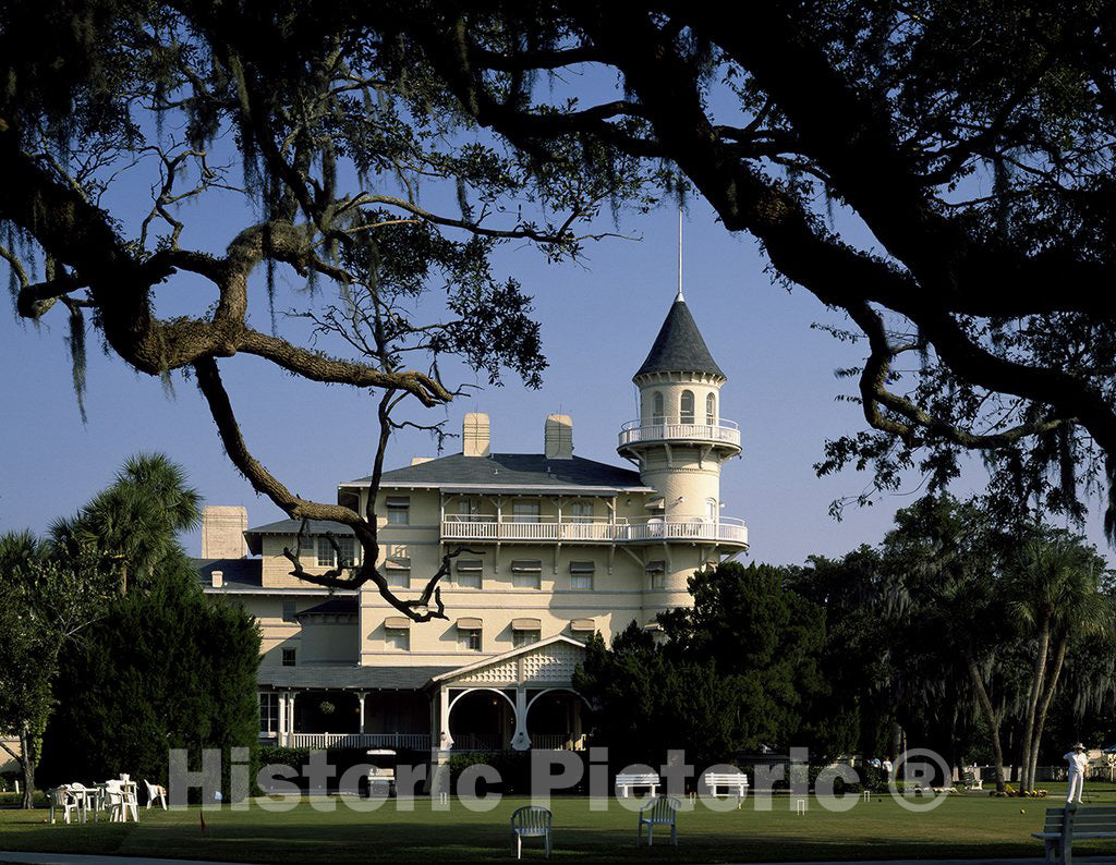 Jekyll Island, GA Photo - Golfers at Jekyll Island, Georgia