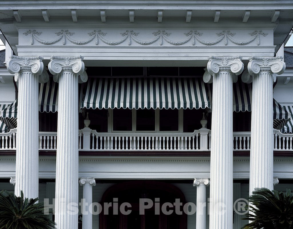 Beaumont, TX Photo - Beaux-Arts Colonial-Style McFaddin-Ward Historic Home, Completed in 1905 in Beaumont, Texas