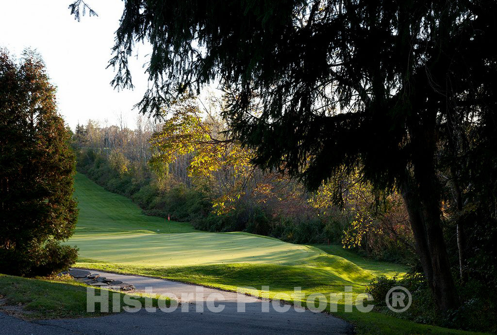 Photo - Torrington Country Club Golf Course, Torrington, Connecticut- Fine Art Photo Reporduction