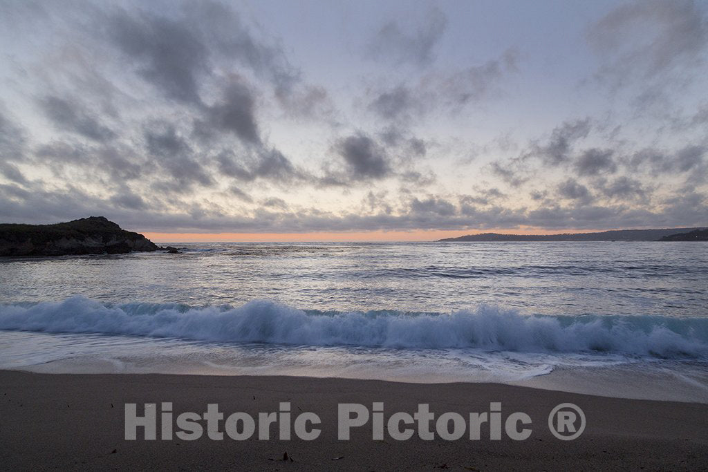 Monterey, CA Photo - Pacific Ocean Scenic in Monterey, California