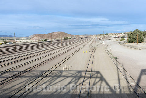 Barstow, CA Photo - Railroad Tracks in Barstow, California