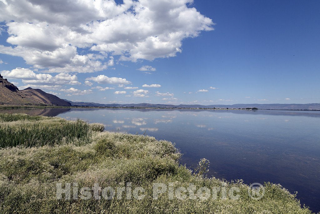 California Photo - Scenic View Near The Lava Beds National Park in Northern California