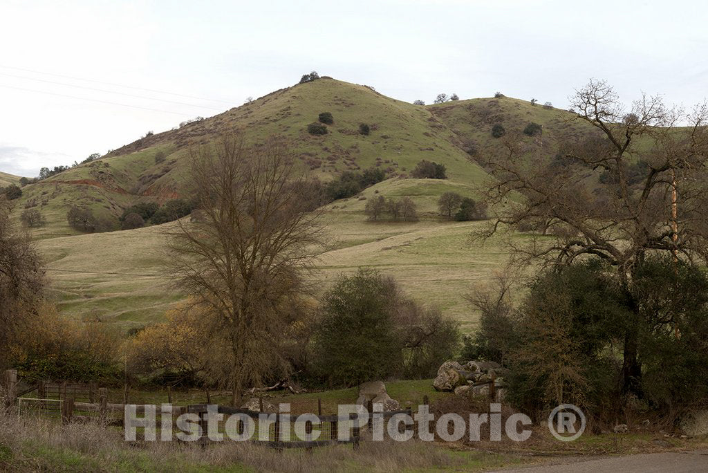 California Photo - A Hillside Near The American River at Coloma in El Dorado County, CA