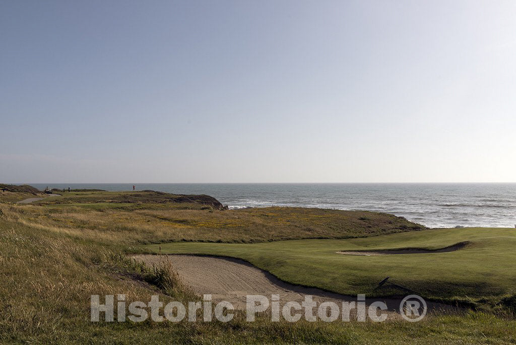 Half Moon Bay, CA Photo - Golf Course, Half Moon Bay, San Mateo County, California