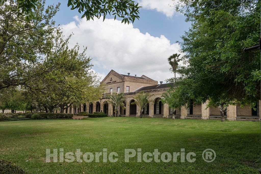 Photo - Some of The Buildings at Fort Brown in Brownsville, Texas- Fine Art Photo Reporduction