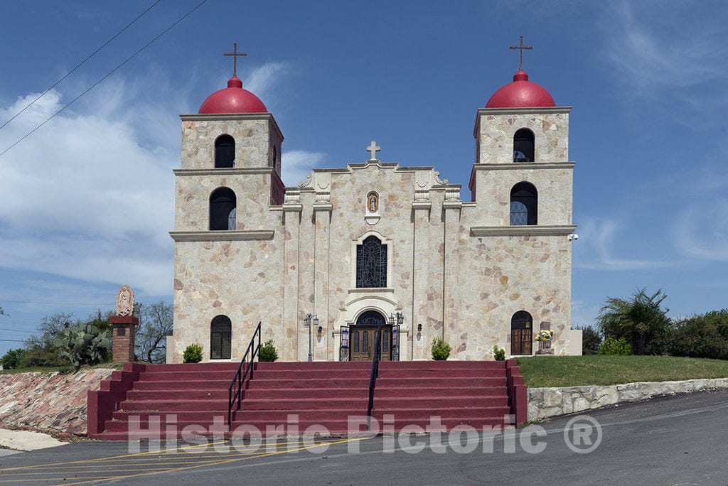 Carrizo Springs, TX Photo - Our Lady of Guadalupe Catholic Church in Carrizo Springs, Texas