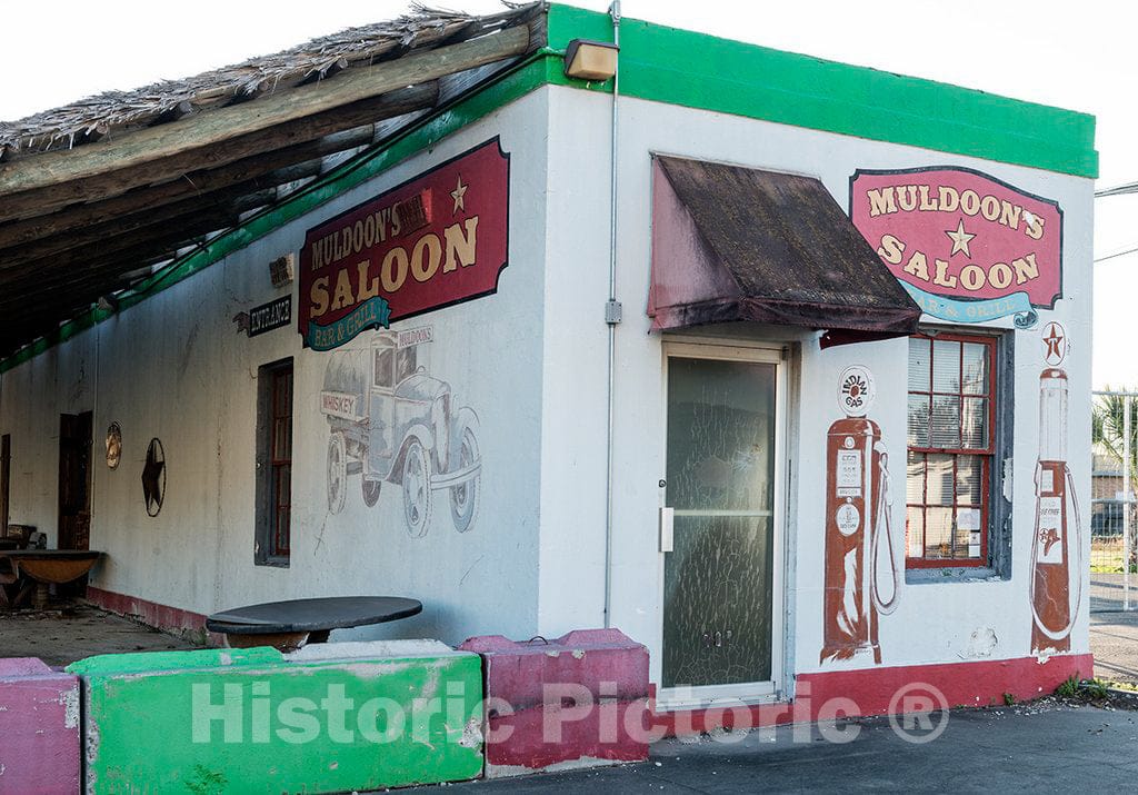 Photo - Muldoon's Saloon, El Campo, Texas- Fine Art Photo Reporduction