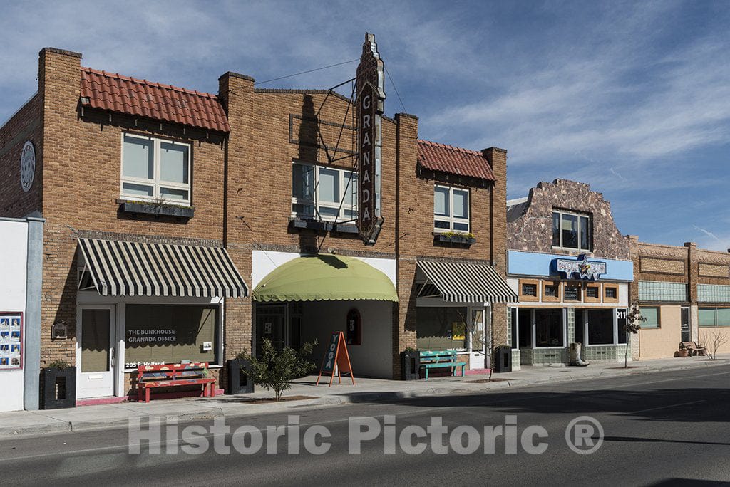 Alpine, TX Photo - The Old Granada Movie Theater in Downtown Alpine, Texas, was Converted into a Music and Performance Hall and a site for Community Events