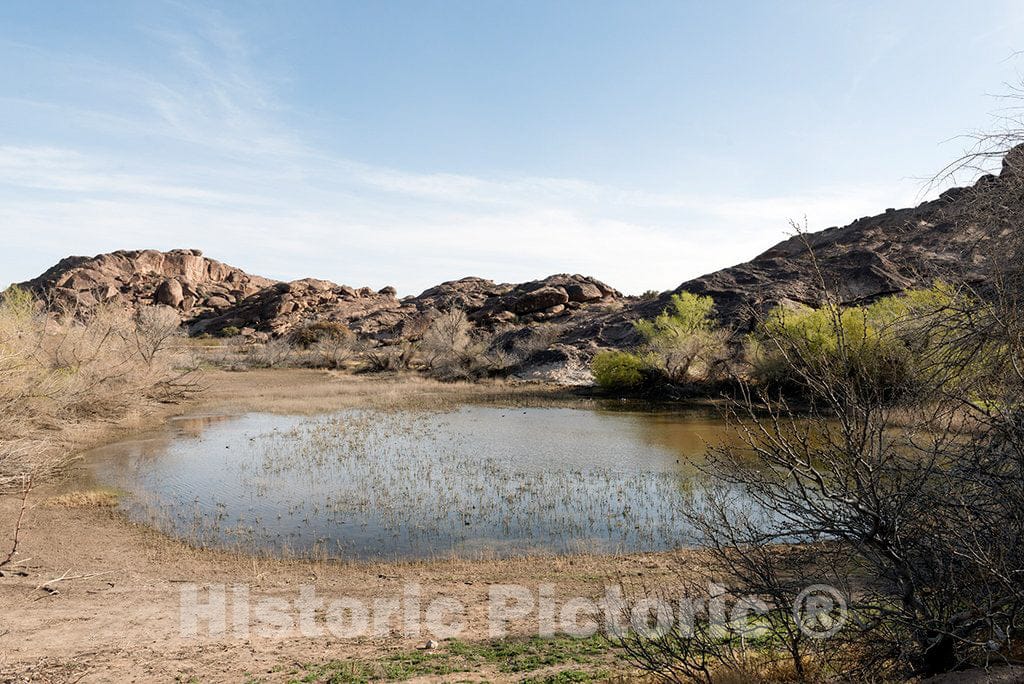 Photo - One of The Tanks at Hueco Tanks State Historic Site Near El Paso in El Paso County, Texas- Fine Art Photo Reporduction