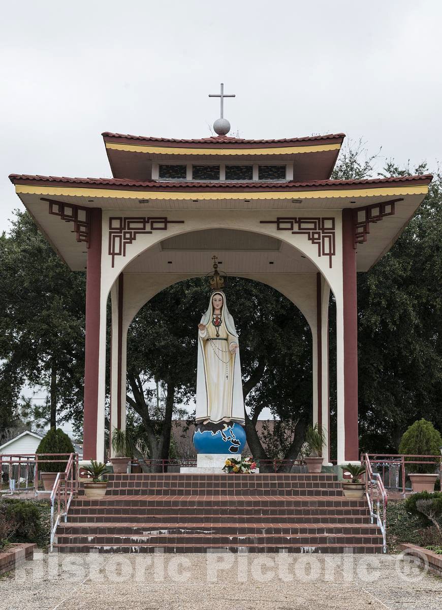 Photo - The Queen of Peace Shrine in Port Arthur, Texas- Fine Art Photo Reporduction