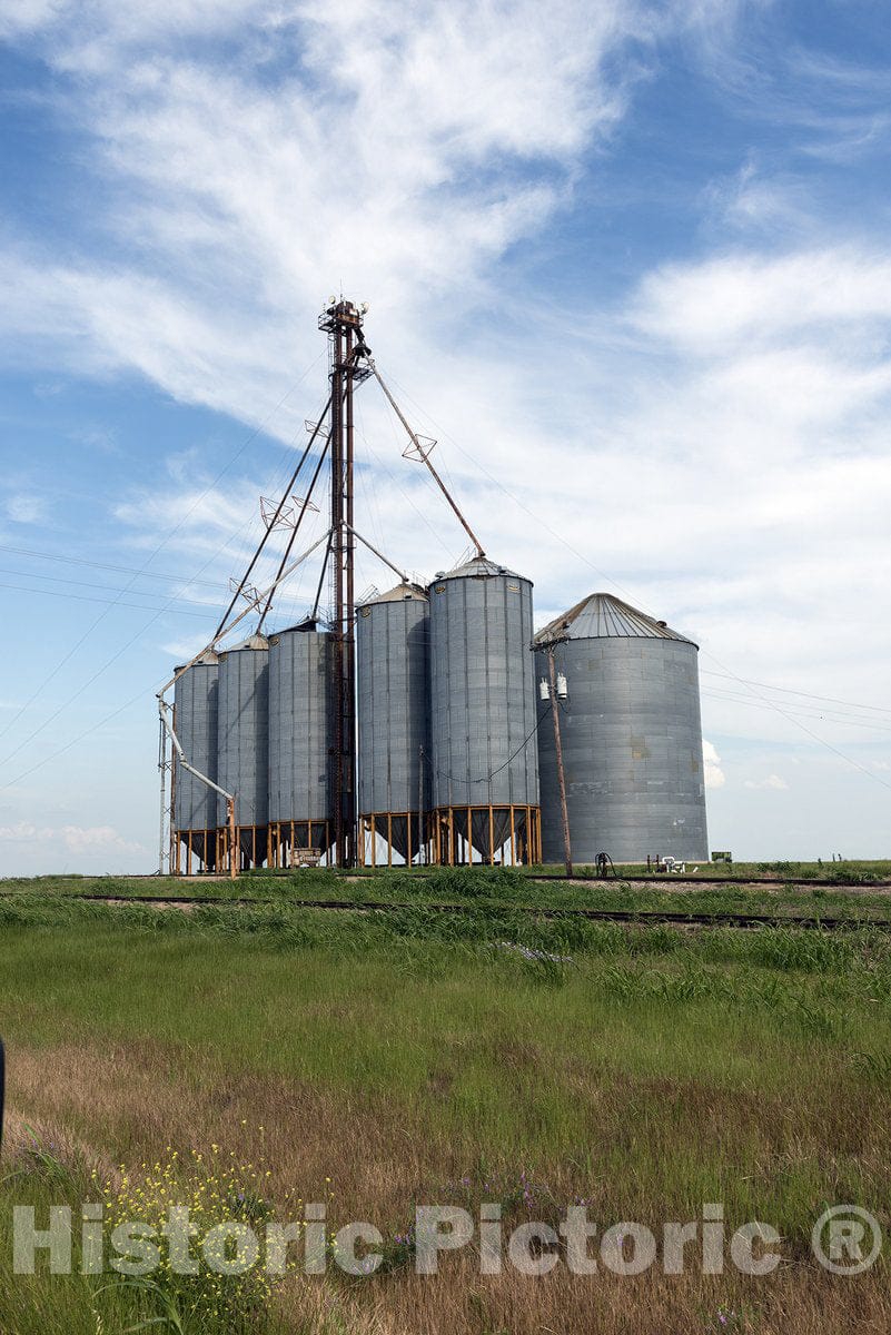 Fannin County, TX Photo - Agricultural Storage Tanks in Fannin County in Northeast Texas-