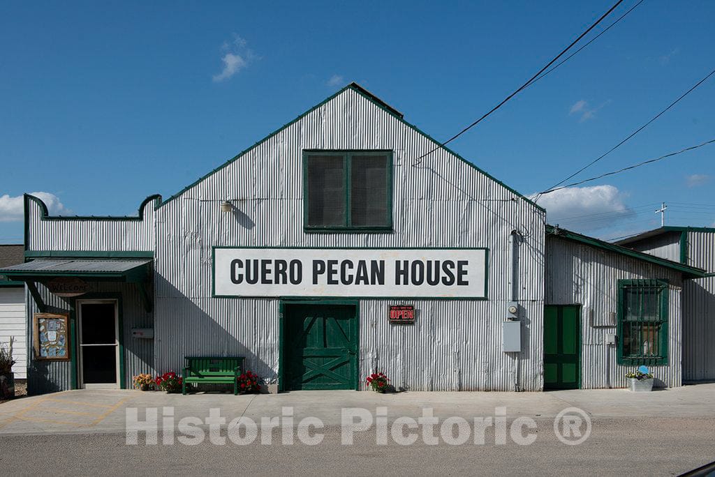 Photo - Pecan Processing Plant in Cuero, Texas- Fine Art Photo Reporduction