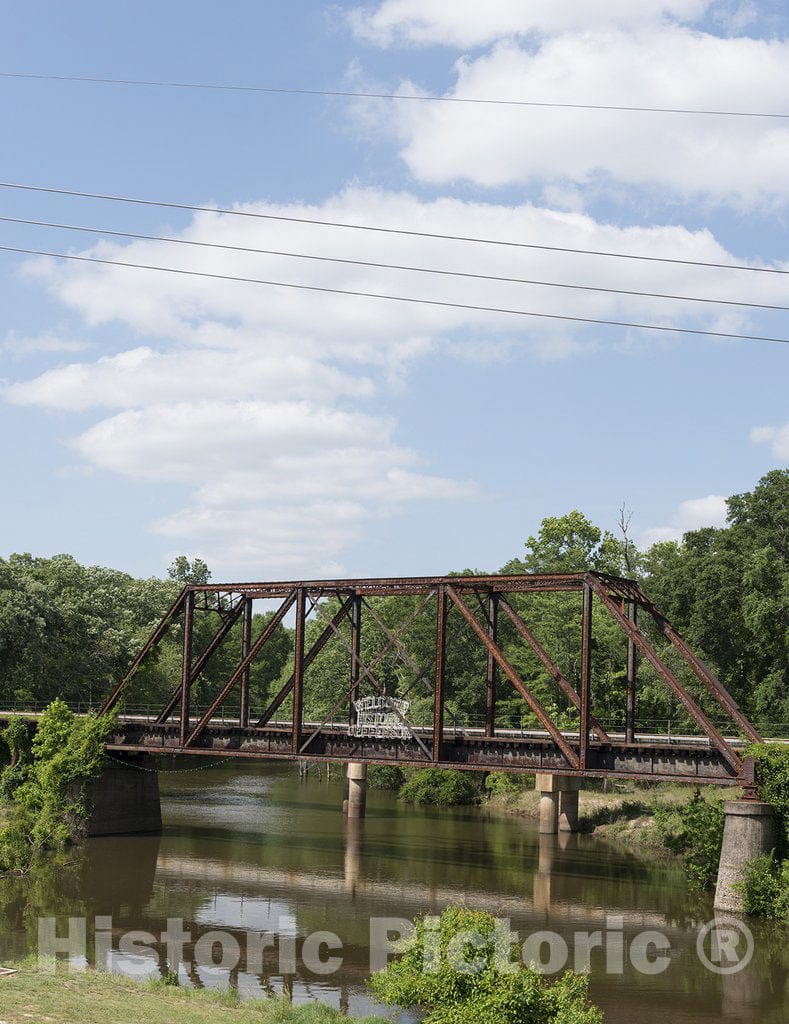 Jefferson, TX Photo - an Old Railroad Bridge in Jefferson, an Old River-Port City in East Texas