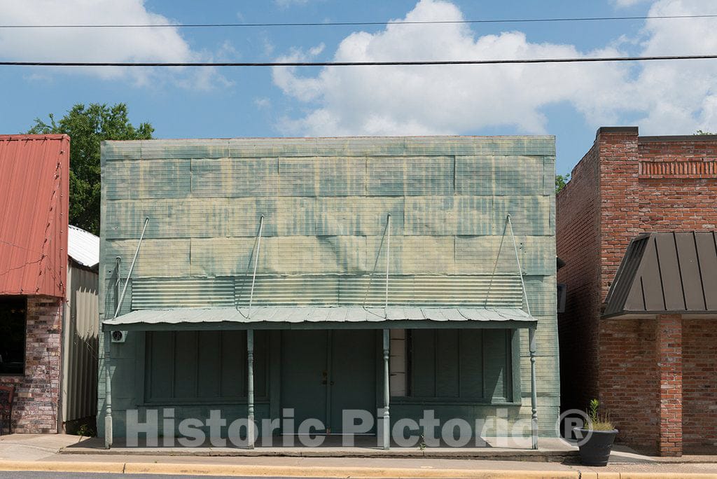 Photo - Downtown Emory, a Town in Rains County in Northeast Texas- Fine Art Photo Reporduction