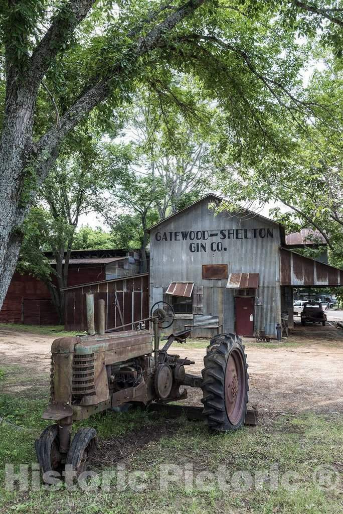 Photo- The ramshackle Metal Gatewood-Shelton Building in Palestine (which Locals Pronounce pallis-Teen), Texas, has Served Every Manner of Function Since The 1880s: Cotton Gin