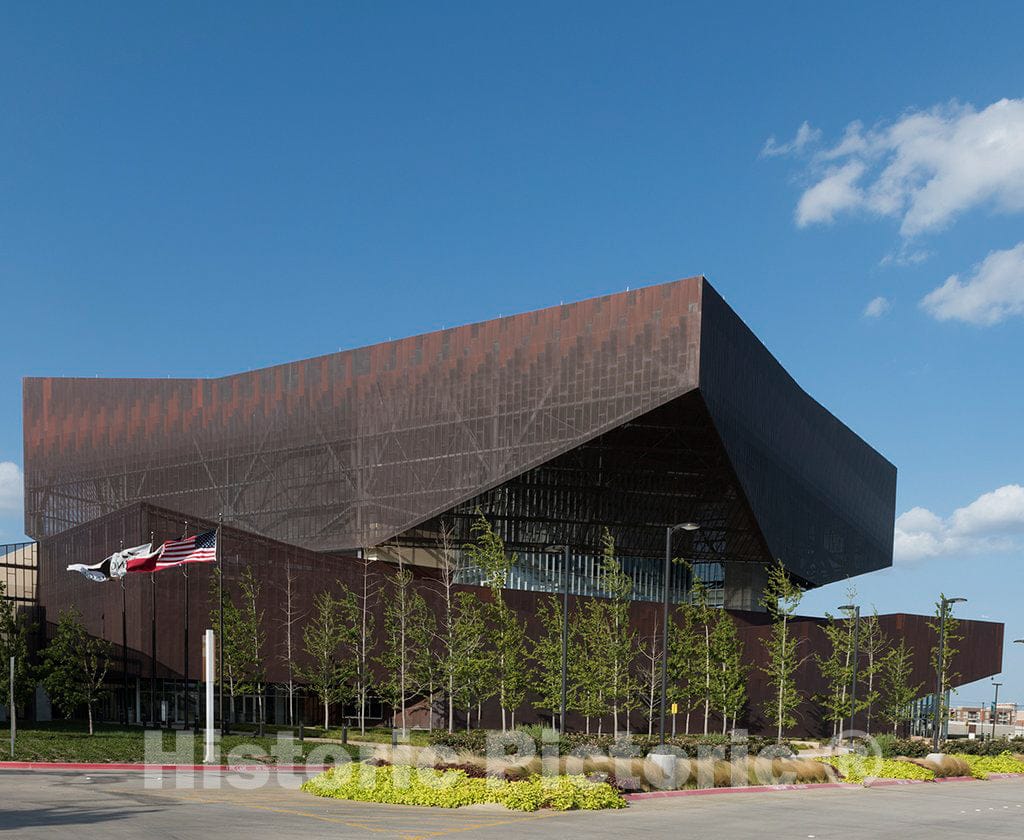 Photo - The Irving Convention Center in Irving, Texas, an Upscale Community in The Dallas-Fort Worth metroplex- Fine Art Photo Reporduction