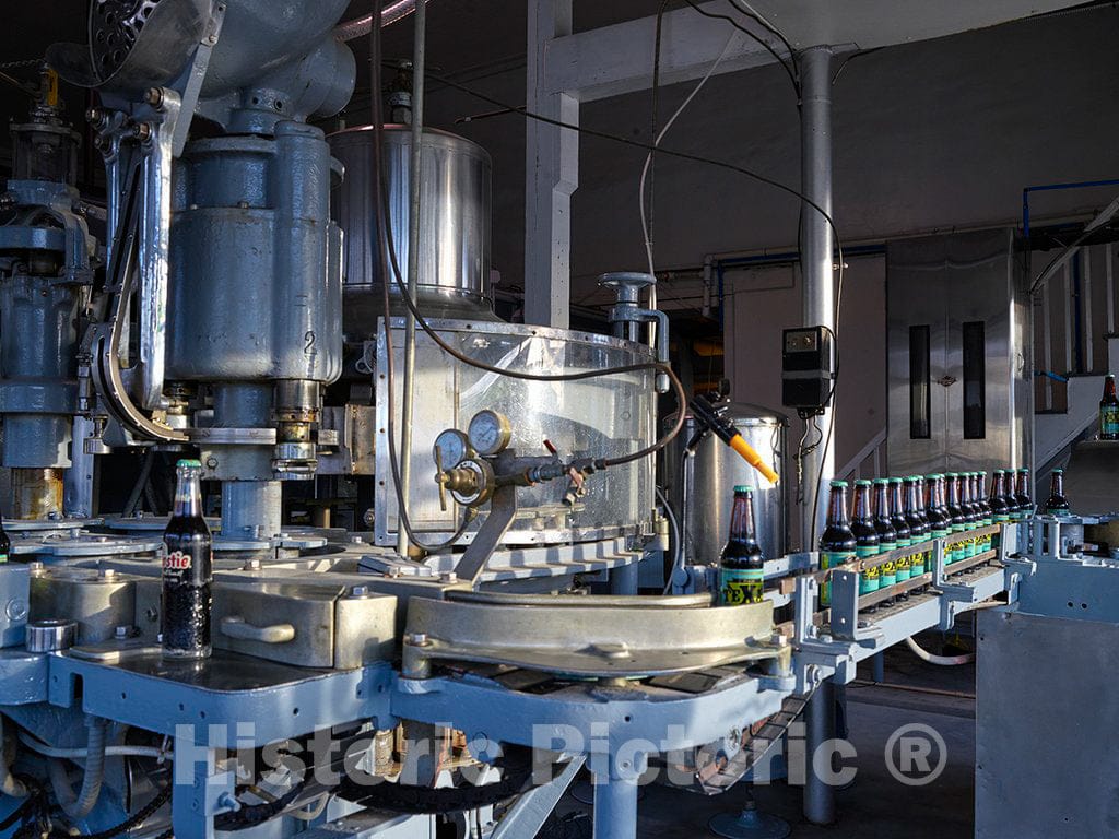 Photo - Part of The Washing and Bottling line at The Dublin Bottling Works and W.P. Kloster Museum in Dublin, Texas- Fine Art Photo Reporduction