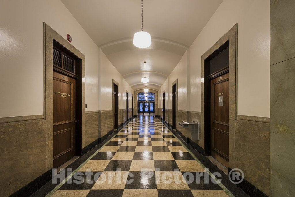 El Paso, TX Photo - Corridor. U.S. Courthouse, El Paso, Texas