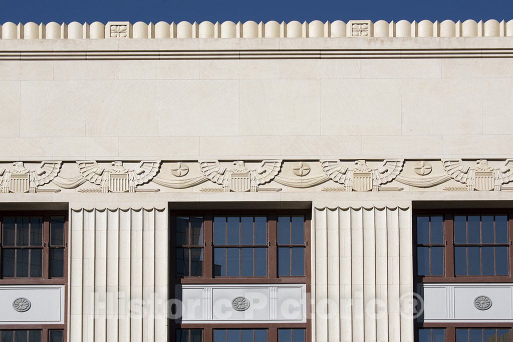 El Paso, TX Photo - Exterior detail. U.S. Courthouse, El Paso, Texas