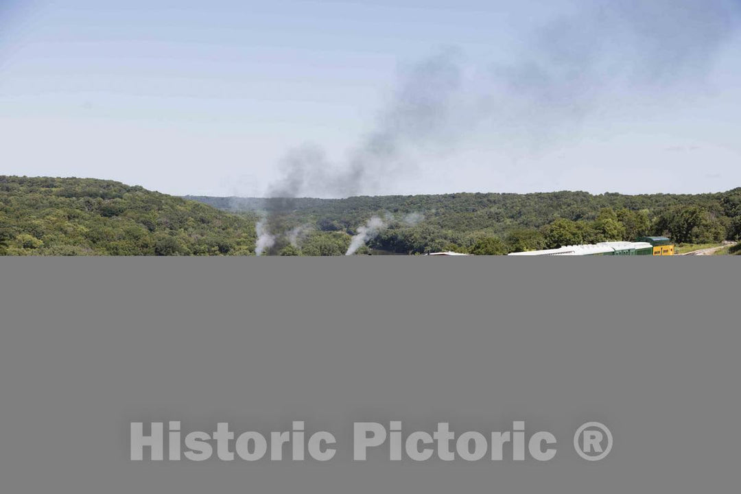 Photo- A steam Train Operated by The Boone & Scenic Valley Railroad, a Heritage Railroad That operates Excursions in Boone County, Iowa 3 Fine Art Photo Reproduction