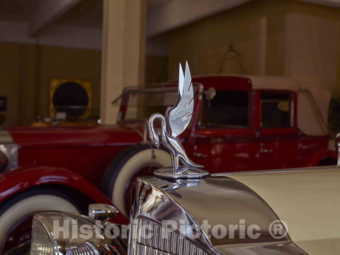 Photo - A Classic Packard Automobile Hood Ornament at America's Packard Museum- Fine Art Photo Reporduction