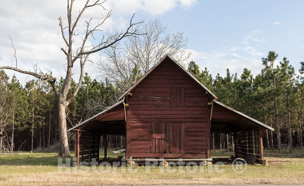 Photo - Rustic barn near Cary, Georgia- Fine Art Photo Reporduction