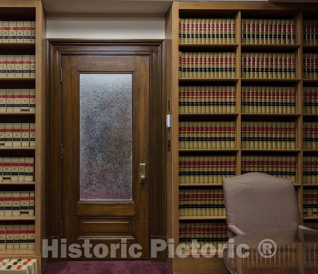 Photo- Judge's Office. The O.C. Fisher Federal Building and U.S. Courthouse, San Angelo, Texas 2 Fine Art Photo Reproduction