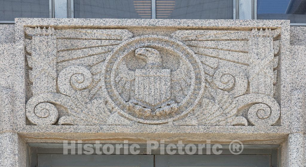 Photo - Architectural Detail. The Terminal Annex Building, Dallas, Texas- Fine Art Photo Reporduction