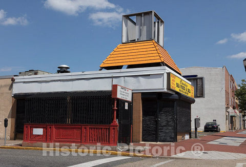 Photo - Subway Entrance in Camden, New Jersey- Fine Art Photo Reporduction