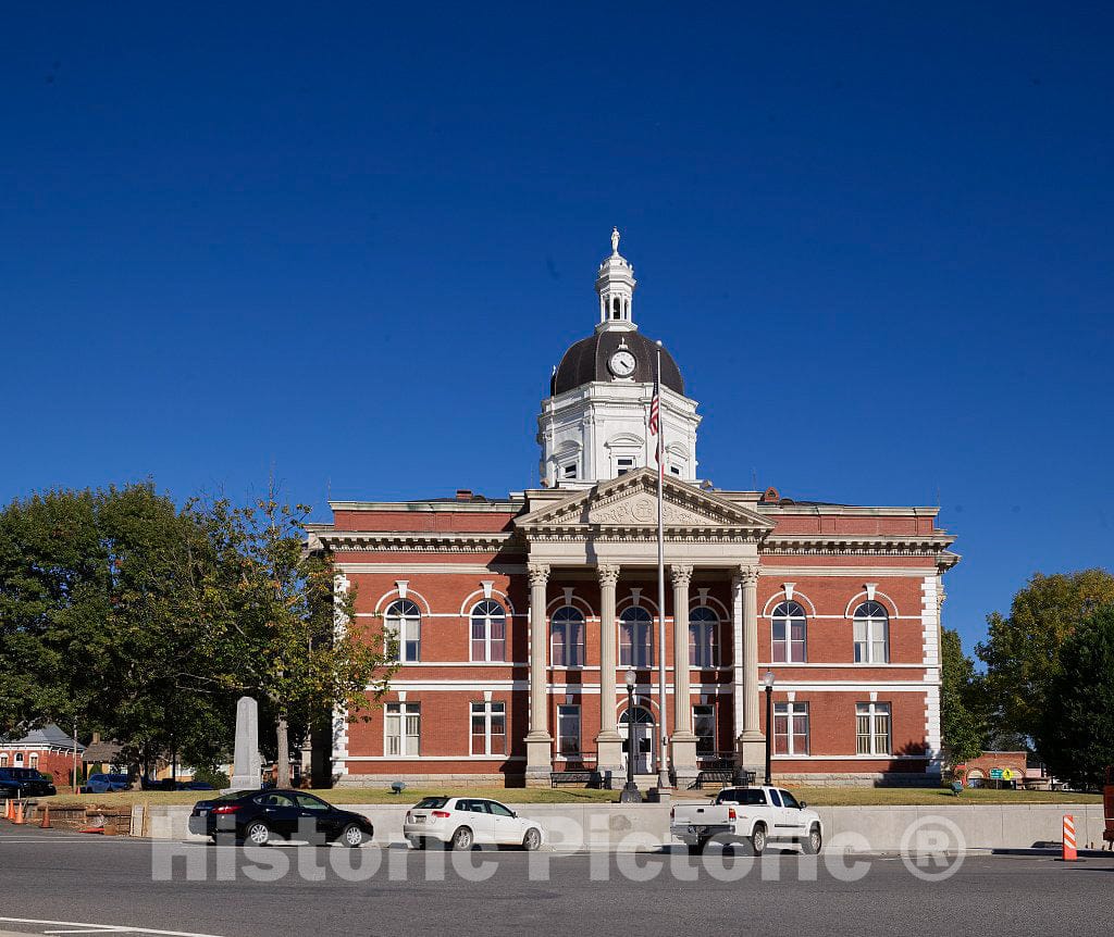 Photo - The Meriwether County Courthouse in Greenville, Georgia- Fine Art Photo Reporduction