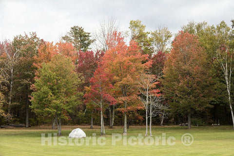 Photo- Fall Scene Near Canaan, Maine 1 Fine Art Photo Reproduction