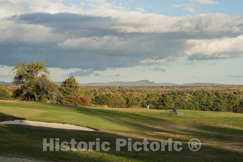 Photo- Fall at The Penobscot Valley Country Club's Golf Course Near Orono, Maine 2 Fine Art Photo Reproduction