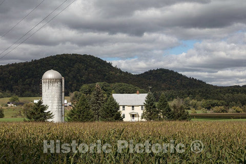 Photo - Farmstead Near Cambridge, Vermont- Fine Art Photo Reporduction