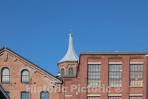 Photo- One of The Buildings in The Old Holden-Leonard Mill Complex in Bennington, Vermont 2 Fine Art Photo Reproduction
