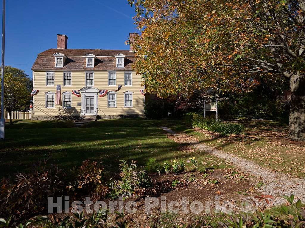 Photo - Strawbery Banke is an Outdoor History Museum Located in The South End Historic District of Portsmouth, New Hampshire- Fine Art Photo Reporduction