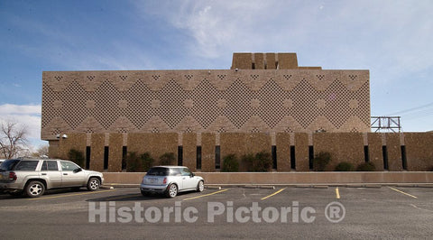 Photo- Joe Skeen Federal Building and U.S. Courthouse, Roswell, New Mexico 5 Fine Art Photo Reproduction