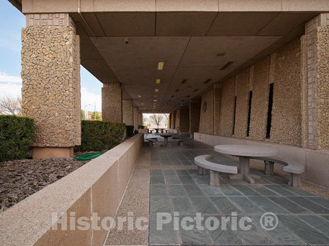 Photo- Joe Skeen Federal Building and U.S. Courthouse, Roswell, New Mexico 6 Fine Art Photo Reproduction