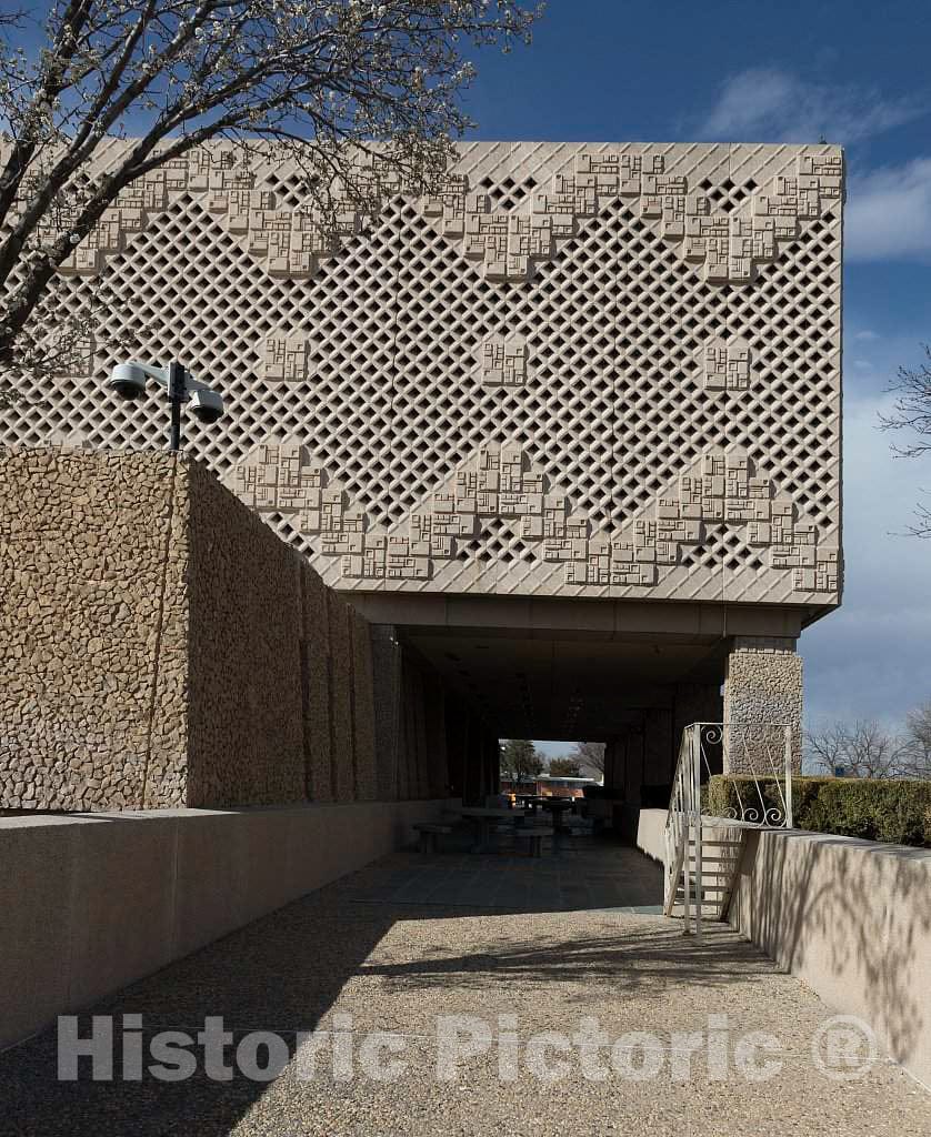 Photo- Joe Skeen Federal Building and U.S. Courthouse, Roswell, New Mexico 1 Fine Art Photo Reproduction