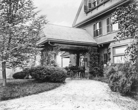 Historic Black & White Photo - Long Island, Oyster bay, N.Y. - Sagamore Hill, Oyster Bay, c1905 -