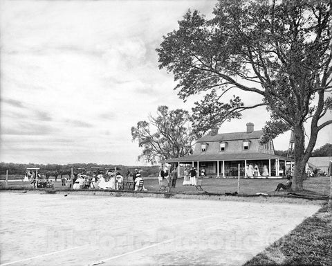 Historic Black & White Photo - Long Island, Shelter Island, N.Y. - Shelter Island Country Club, c1903, c1903 -