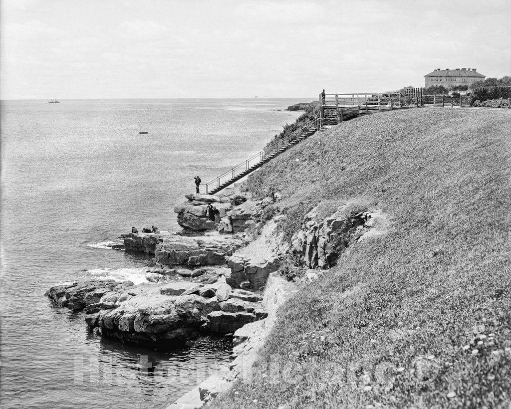 Historic Black & White Photo - Newport, Rhode Island, c1905 -