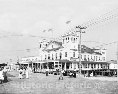 Historic Black & White Photo - Wildwood, New Jersey - Wildwood, c1905 -