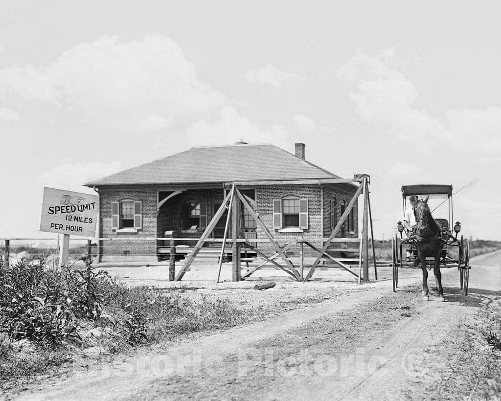 Historic Black & White Photo - Sandy Hook, New Jersey - Sandy Hook, c1912 -