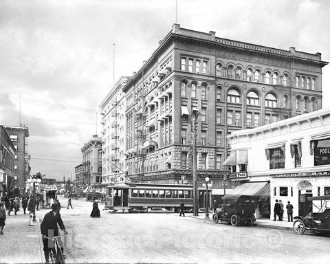 Historic Black & White Photo - Portland, Maine - The Imperial Hotel, c1915 -